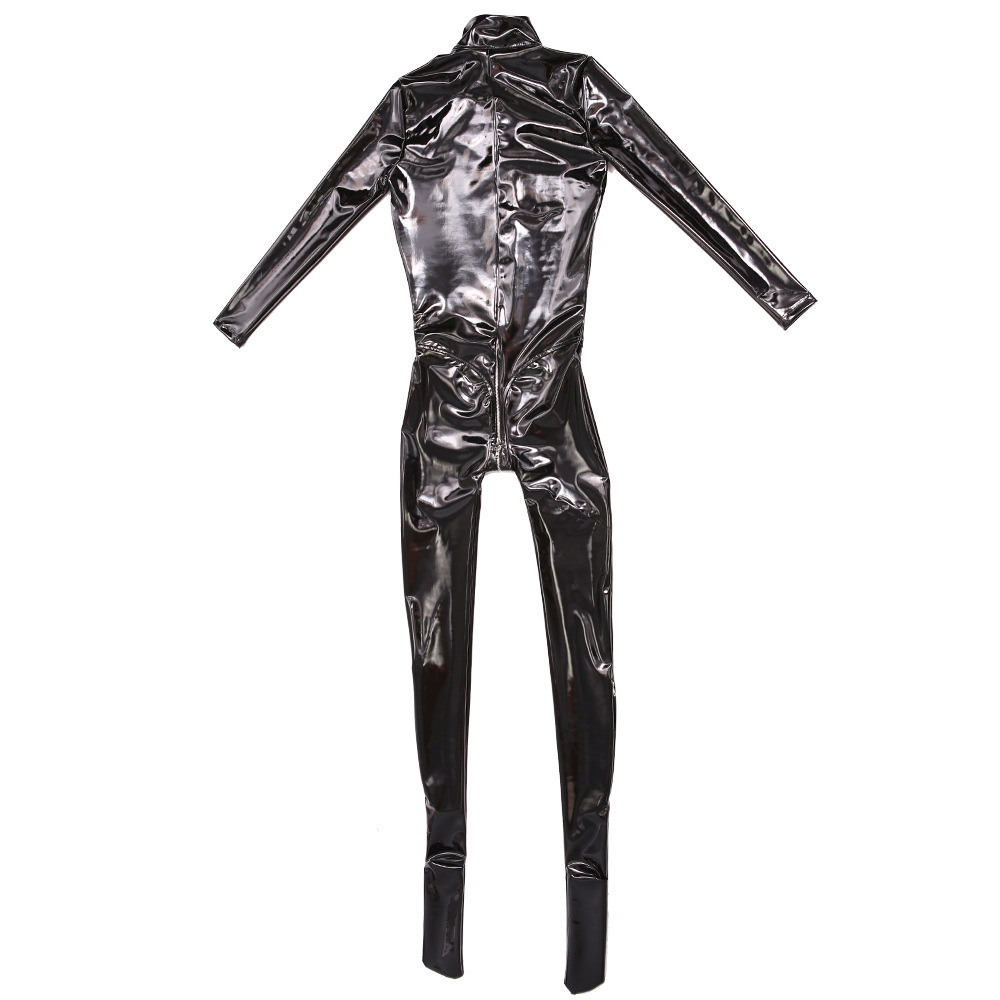 Bodysuit completo de PVC brilh - Sewing Latex avaliação e preço