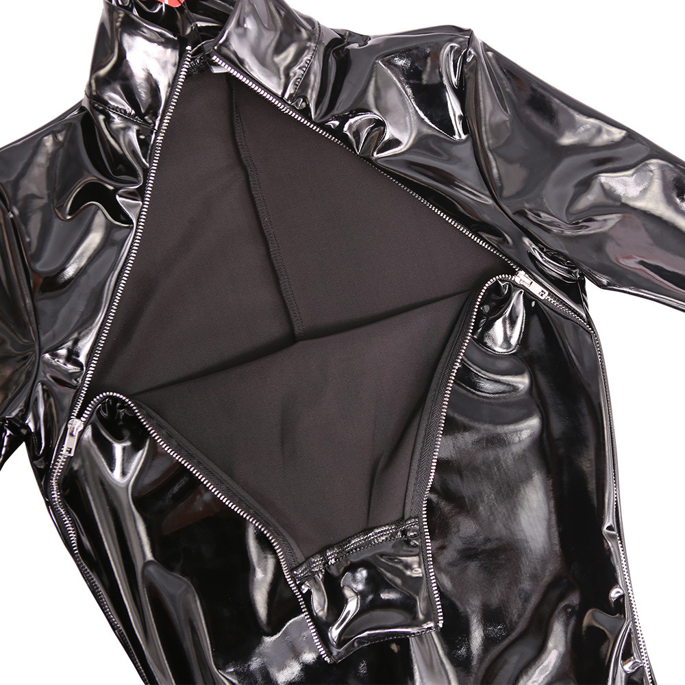 Bodysuit completo de PVC brilh - Sewing Latex avaliação e preço