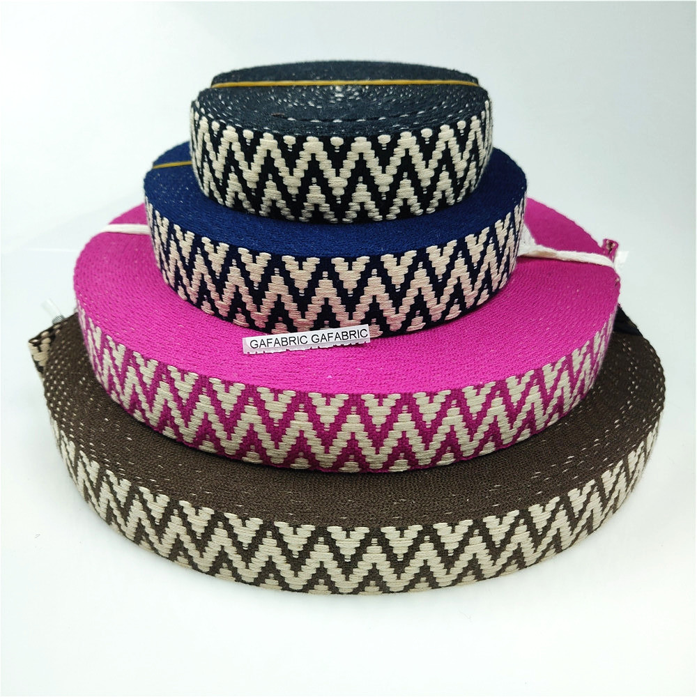 Ethnic Woven Soft Cotton Webbi - Sewing Thread In Textile avaliação e preço