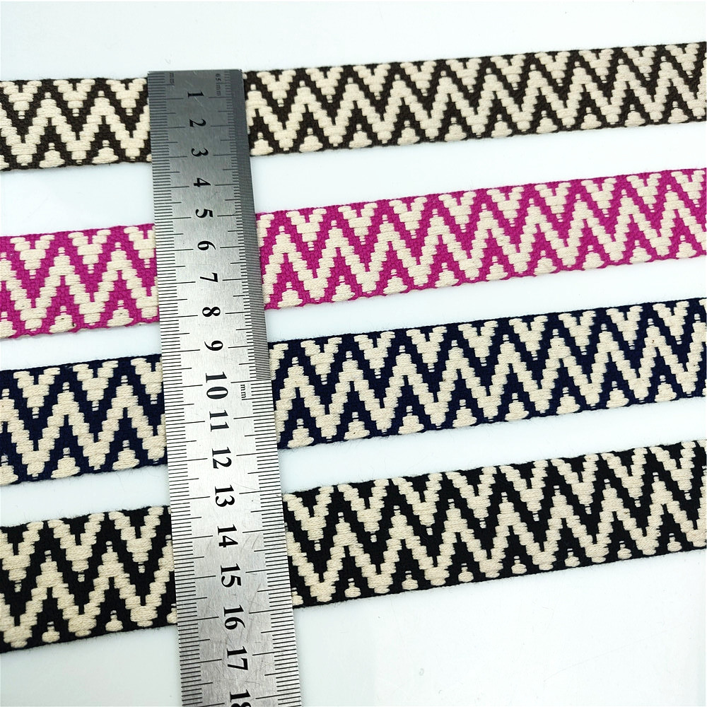 Ethnic Woven Soft Cotton Webbi - Sewing Thread In Textile avaliação e preço