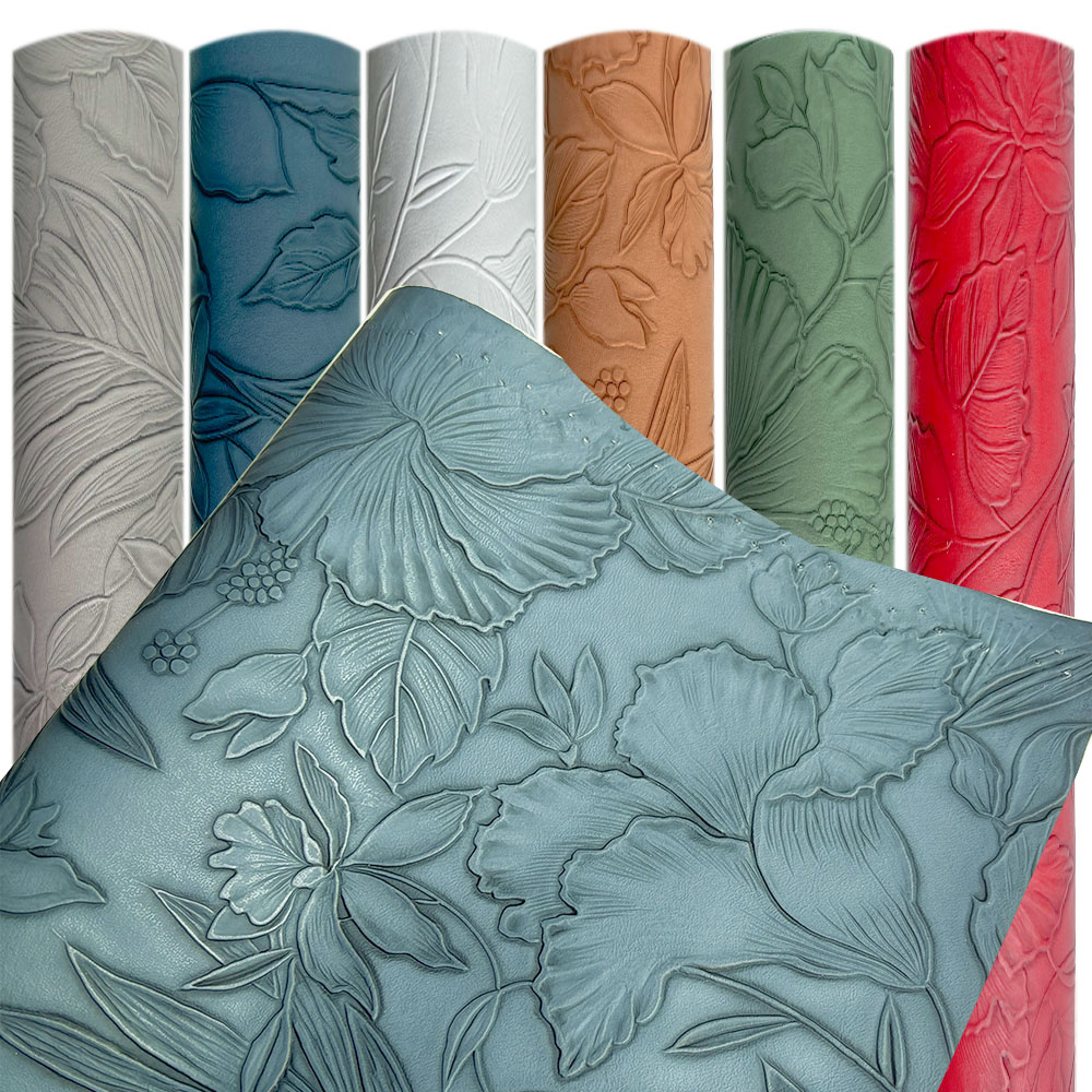 Flor do vintage em relevo cour - Vintage Sewing Textile avaliação e preço