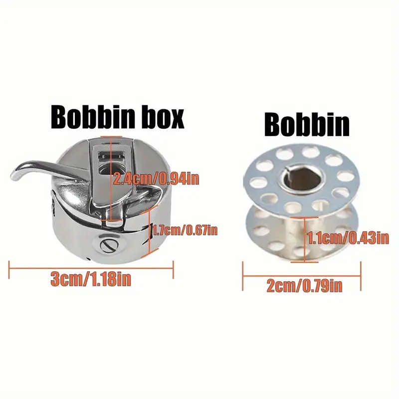 Caixa de bobina e bobinas de m - Textile Sewing Machine avaliação e preço
